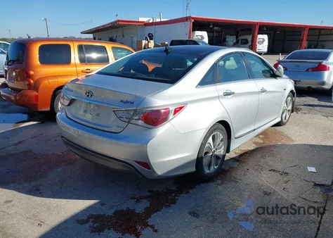 2013 Hyundai Sonata Hybrid Limited from USA, damaged, VIN KMHEC4A41DA076229